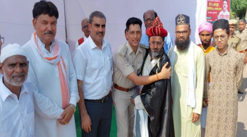 On Eid-ul-Adha (Bakrid), prayers were held in Rath's Idgah, greeted by hugging each other