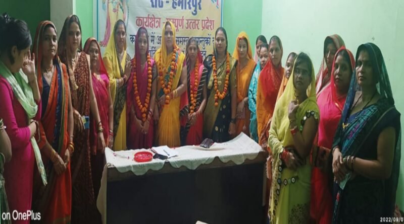 Formation of Swarnkar Social Service Institute Mahila Rath Nagar Unit