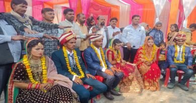 Qaumi Sangam: 14 couples took Bhanwar under one roof, 7 were read