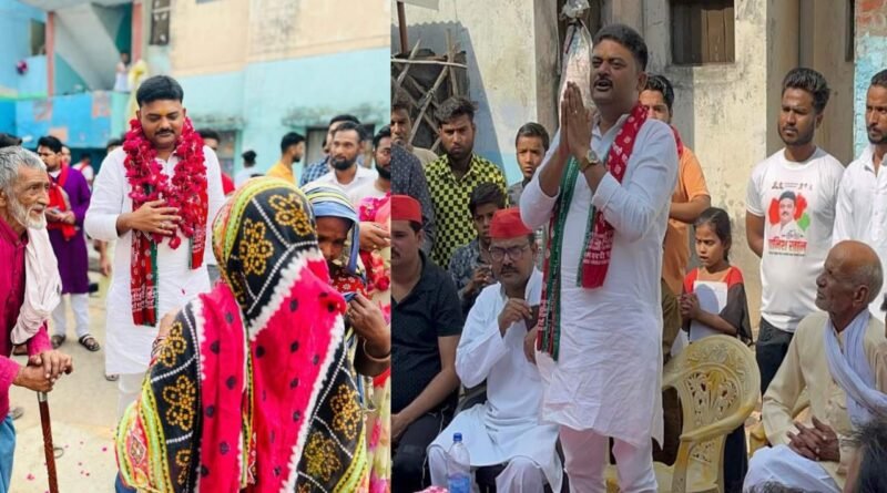 Rath Municipality Election; SP candidate Danish Khan seeking votes in the name of development