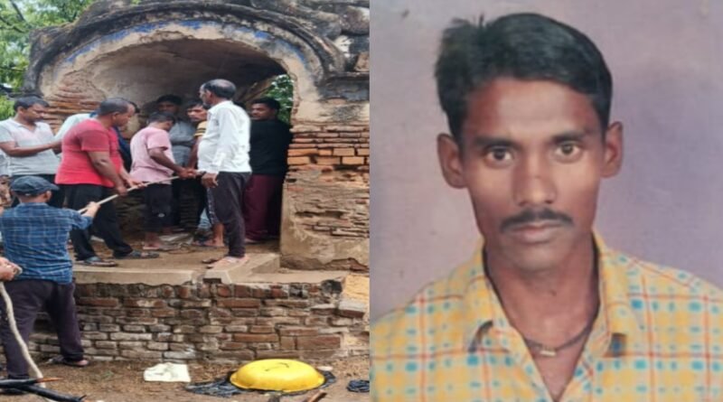 The laborer committed suicide by jumping into the well