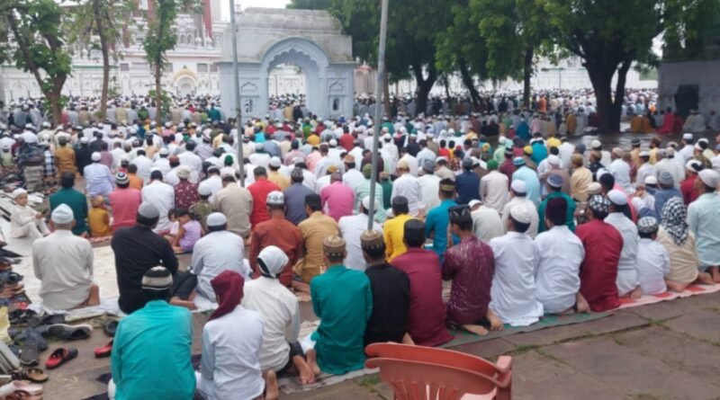 Bakrid prayer held in Rath's Idgah