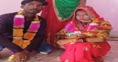 The loving couple got married in Rath's Madai Mata temple