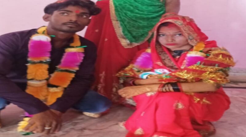 The loving couple got married in Rath's Madai Mata temple