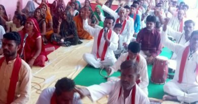 Maa Bhagwati Manav Kalyan Sangathan performed Maha Aarti at Chaupra Temple