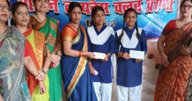 Golden Lions Club Prerna adopted two poor daughters