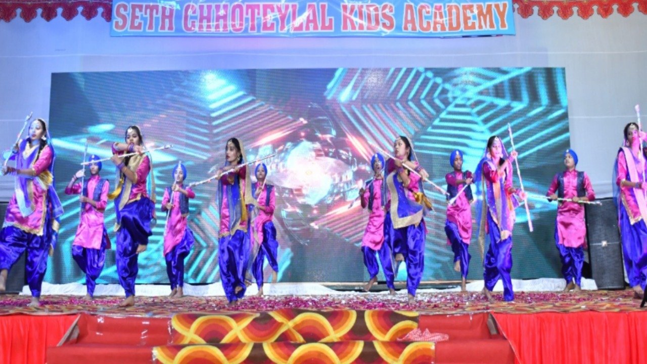 Cultural event at Seth Chhotalal Academy