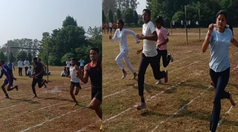 Sports competition held on the birth anniversary of Swami Brahmanand