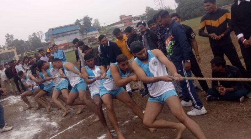 Sports competition organized in Swami Brahmanand birth anniversary celebration