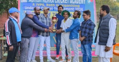 Under 14 Cricket Tournament: Jalaun defeated Orai team by two runs