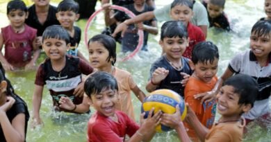 Summer camp at Seth Chhotalal Academy, kids are having fun