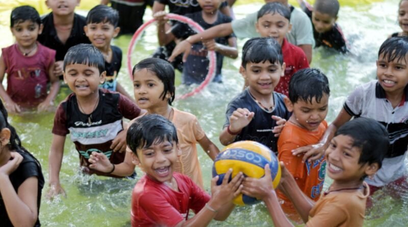 Summer camp at Seth Chhotalal Academy, kids are having fun