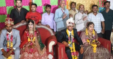 Mass marriage ceremony of Jarakhar village, 47 couples held each other's hands