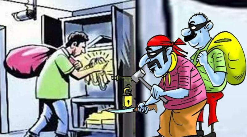 Thieves broke the cupboard in Rath and stole cash and jewellery