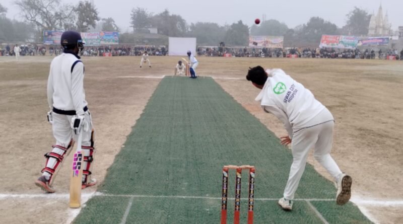 Swami Brahmanand Cricket Tournament: Agra team reached the final by defeating Jaipur by 154 runs