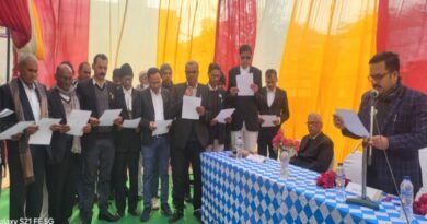 Advocates' Association oath taking ceremony in Rath, ACJM administered oath to the new executive