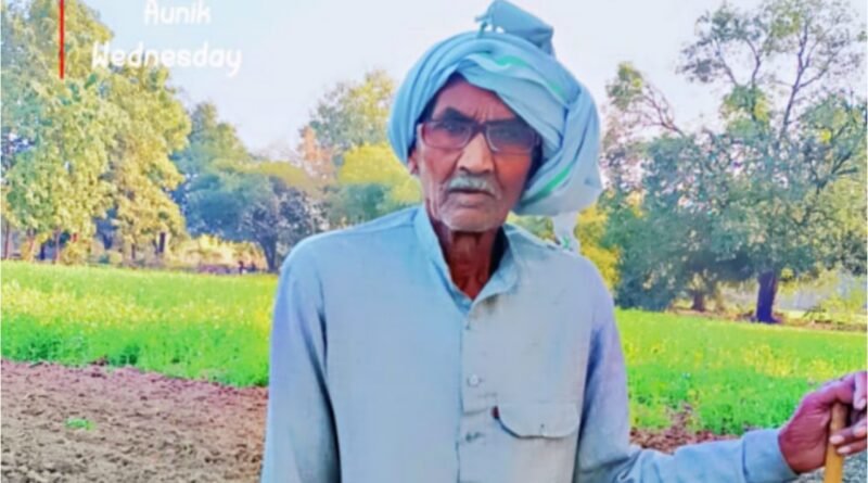 An old farmer died in a bike accident, three were caught while trying to throw the body in the bushes