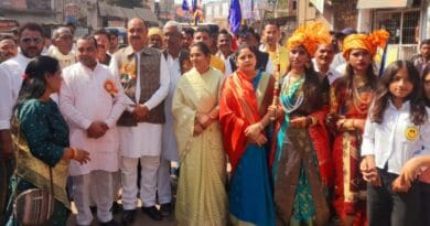 Hamirpur News: Grand processions were taken out on the birth anniversary of Saint Ravidas