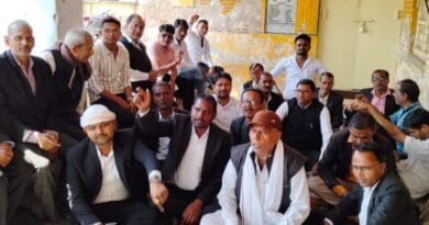 Lawyers protested against the Advocate Amendment Act Bill