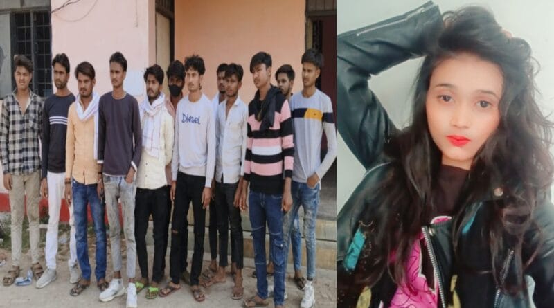 Allegation of strangulation on death of newly married woman
