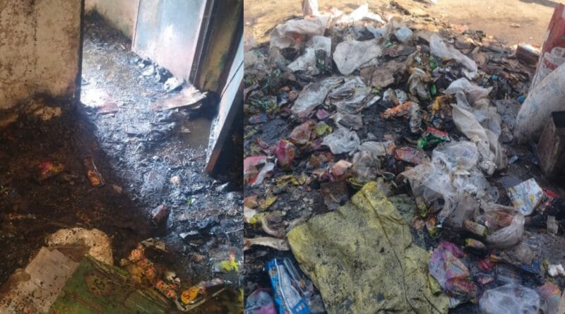 Goods worth Rs 10 lakh burnt in fire at grocery store