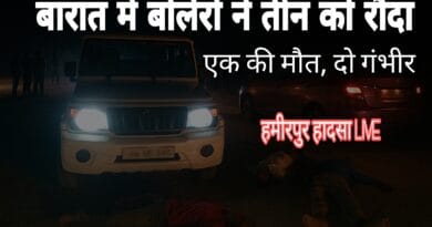Accident in wedding procession: Bolero ran over a baraat, one baraati died, two seriously injured
