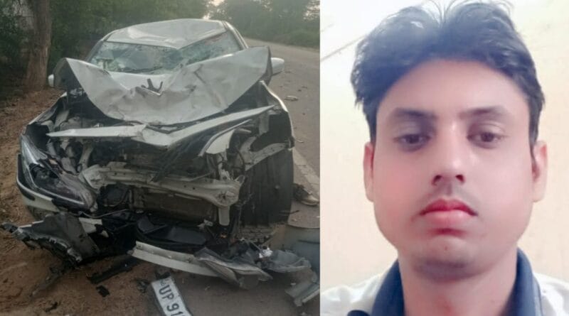 hamirpur: a young man going to sell vegetables died after being hit by a car