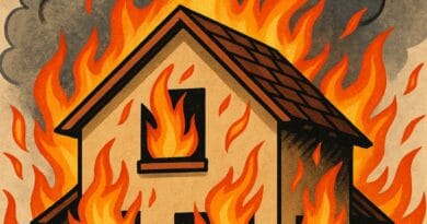 Hamirpur: Fire broke out in the attic, jewelry, cash and household goods burnt to ashes