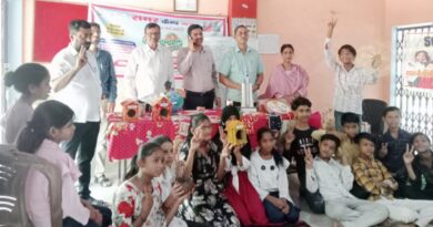 Summer camp at Maharani Laxmibai Higher Primary School