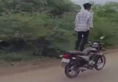 Bike stunt video viral in rath hamirpur