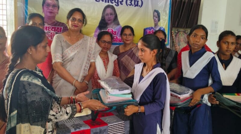 Adopted girls for education: Beti Padhao Campaign of Golden Lions Club Prerna