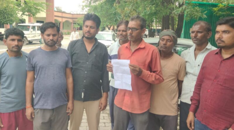 Rain water filled in fields Resentment among farmers