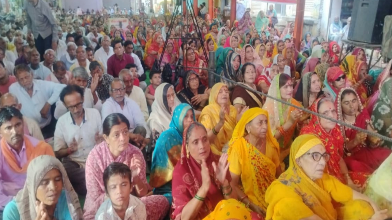 shri krishna rukmini vivah: Shri Mela Jalvihar Festival Rath