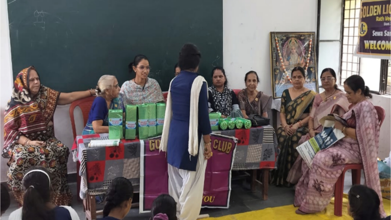 Golden Lions Club Veerangana: Various competitions were organized