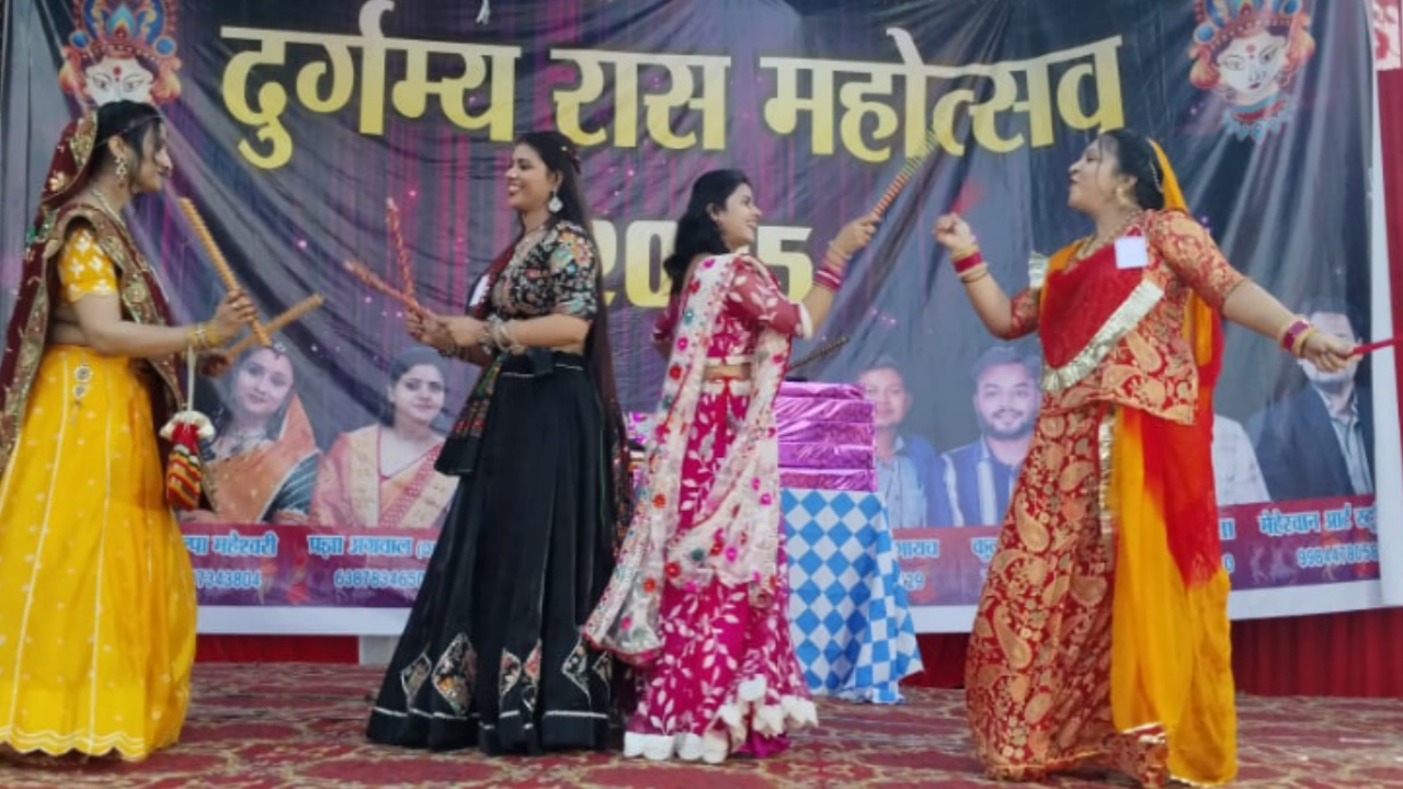 Dandiya Night Celebration Rath durgramya ras mahotsav