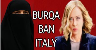 italy burqa ban law giorgia meloni 2025