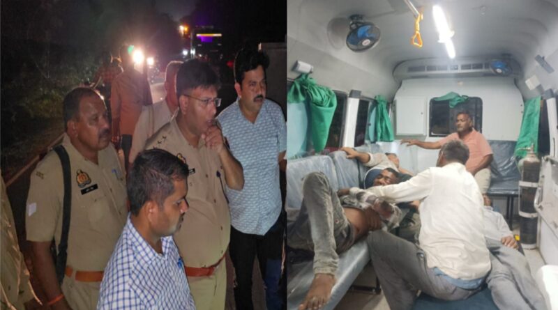 rath road accident news tractor trolley 2 dead 7 injured