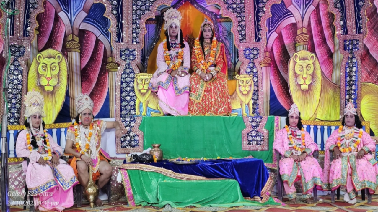 Ramleela raath award ceremony rajtilak
