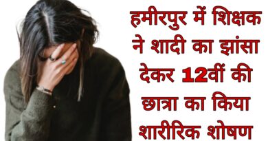 Hamirpur teacher exploitation case fir