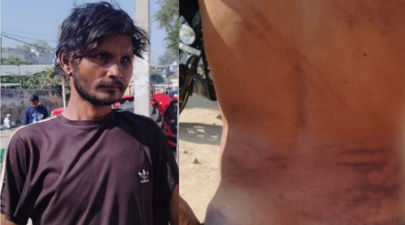 Mobile theft accused youth assaulted hamirpur