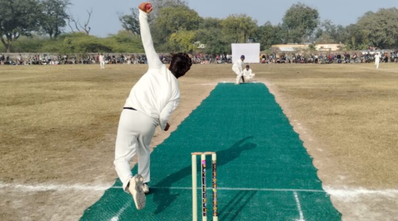 swami brahmanand cricket tournament rath jhansi vs satna